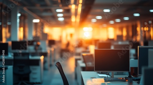Wallpaper Mural Empty studio room with wooden floor illuminated by sunlight. Minimalistic interior, free space for design Torontodigital.ca