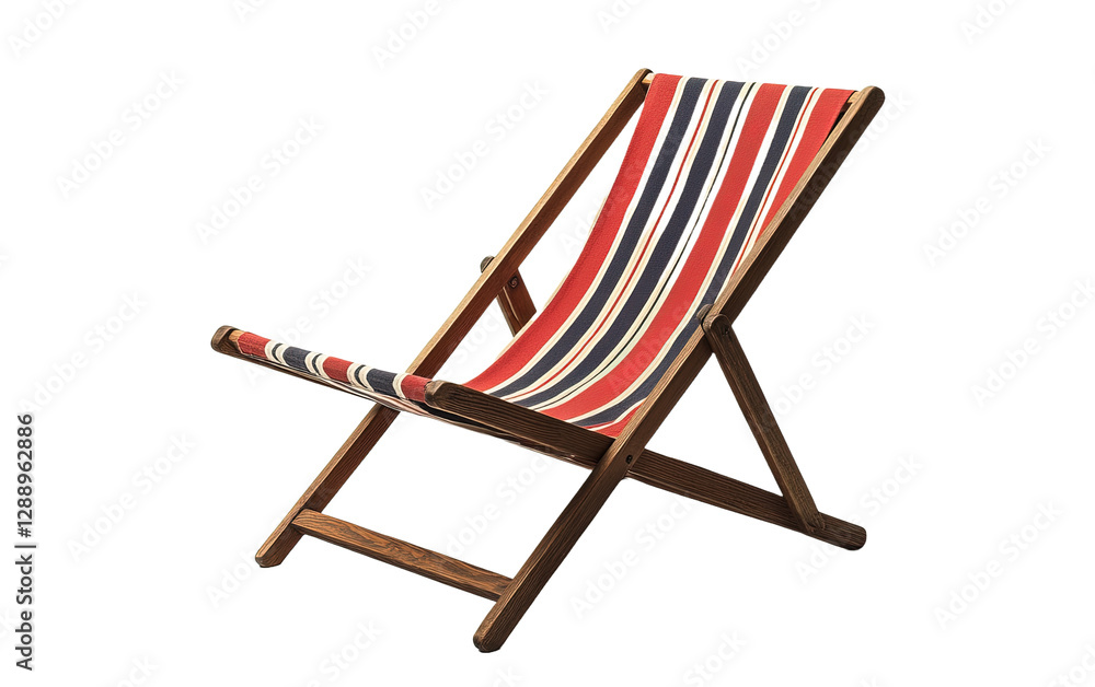 Deck chair on transparent or white background,png Deck chair on transparent or white background,png