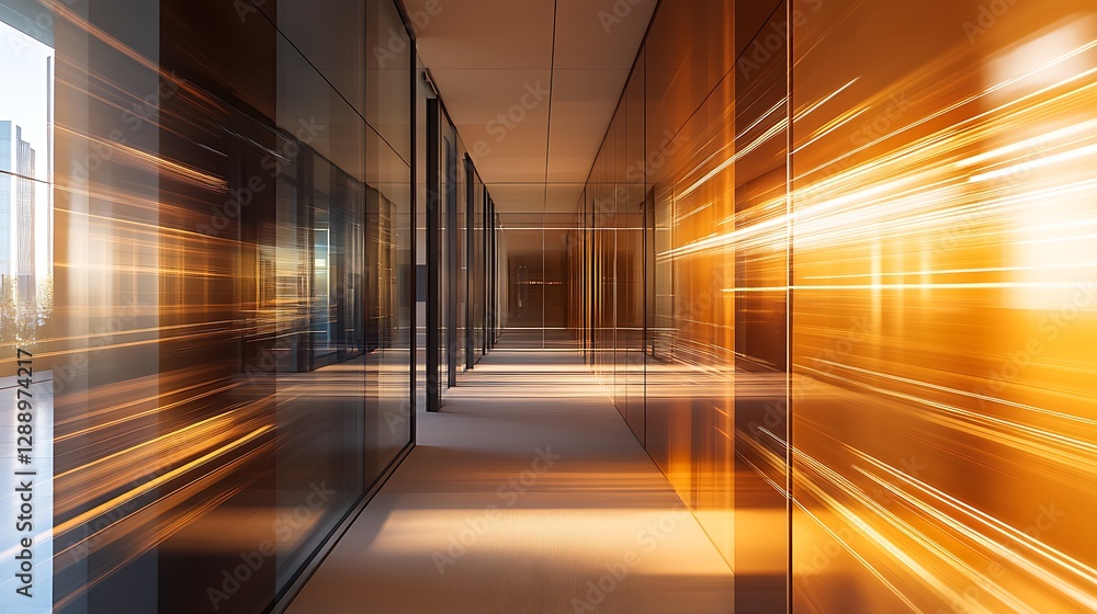 Empty studio room with wooden floor illuminated by sunlight. Minimalistic interior, free space for design Empty studio room with wooden floor illuminated by sunlight. Minimalistic interior, free space for design