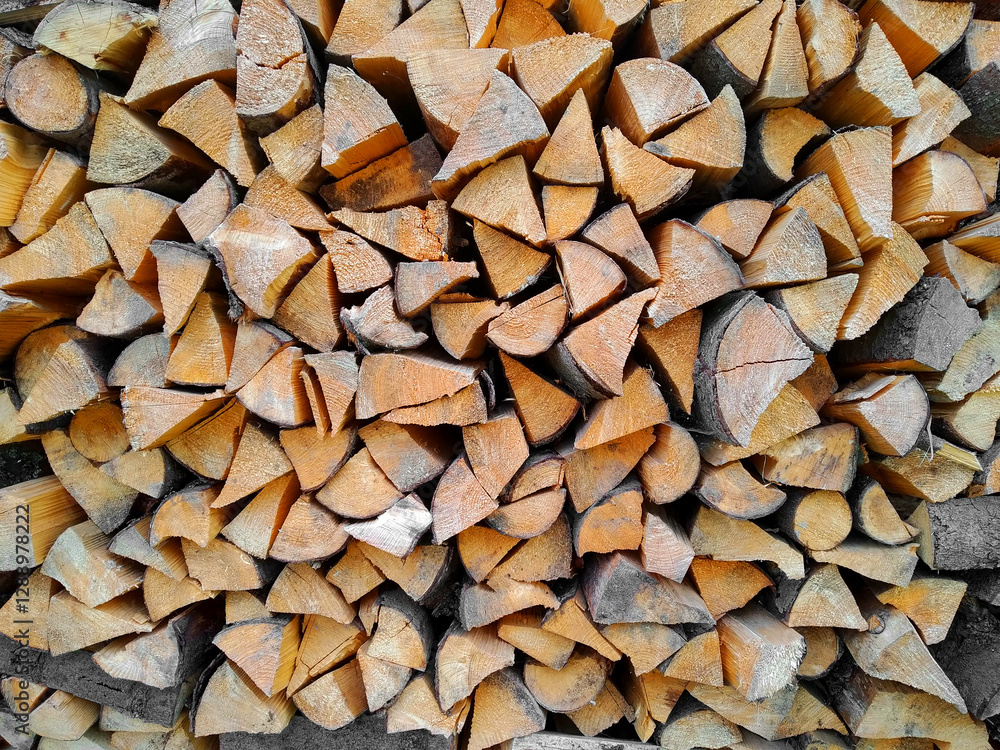 stack of firewood stack of firewood