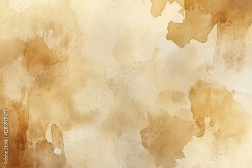 Wallpaper Mural Vintage, aged, warm, watercolor paper background Torontodigital.ca