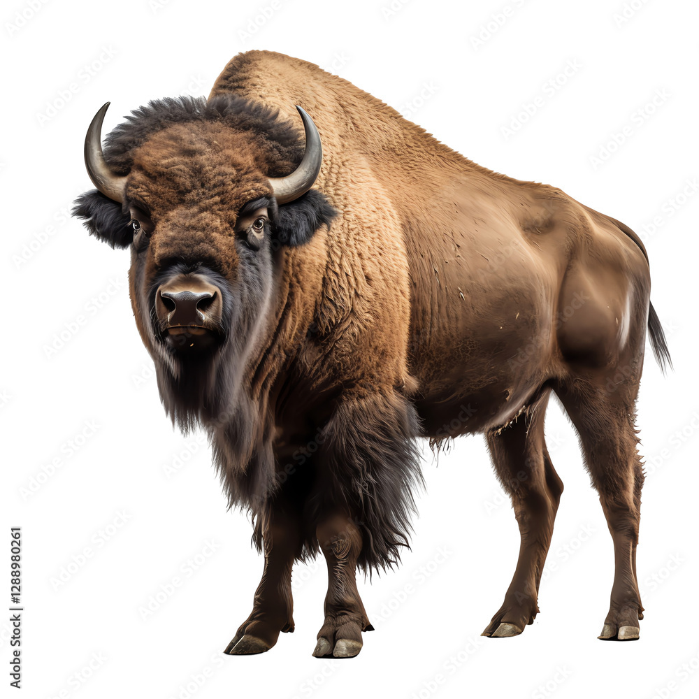 Isolated Buffalo Isolated Buffalo
