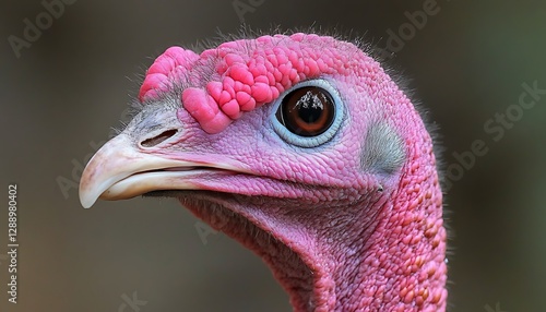 Turkey Head Close-up