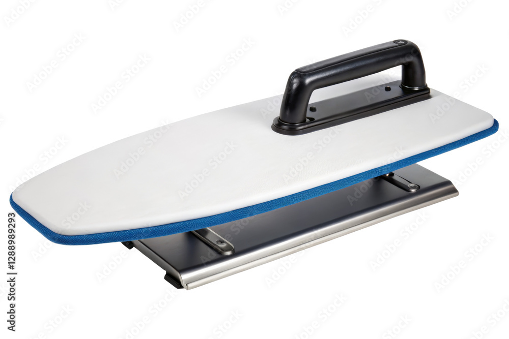 Portable hand press for craft and fabric smoothing isolated with transparent background Portable hand press for craft and fabric smoothing isolated with transparent background