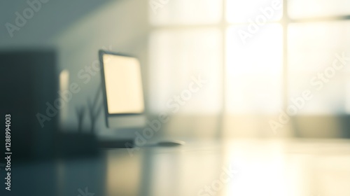 Wallpaper Mural Empty studio room with wooden floor illuminated by sunlight. Minimalistic interior, free space for design Torontodigital.ca