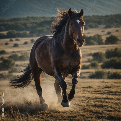 Wallpaper Mural horse in the field Torontodigital.ca