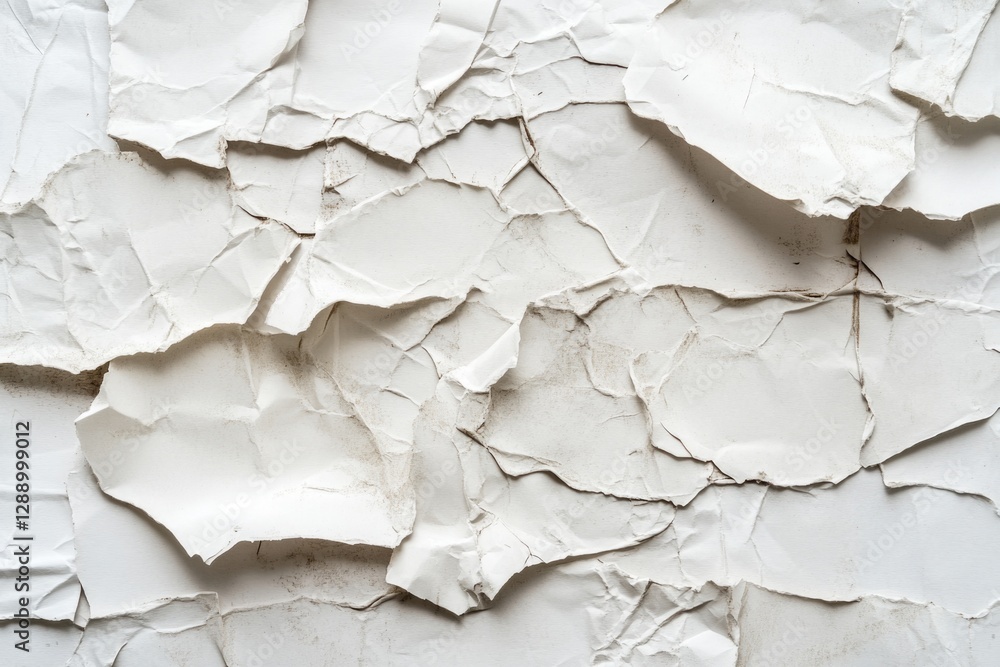 A close-up shot of white paint on a wall, perfect for decoration or design inspiration A close-up shot of white paint on a wall, perfect for decoration or design inspiration