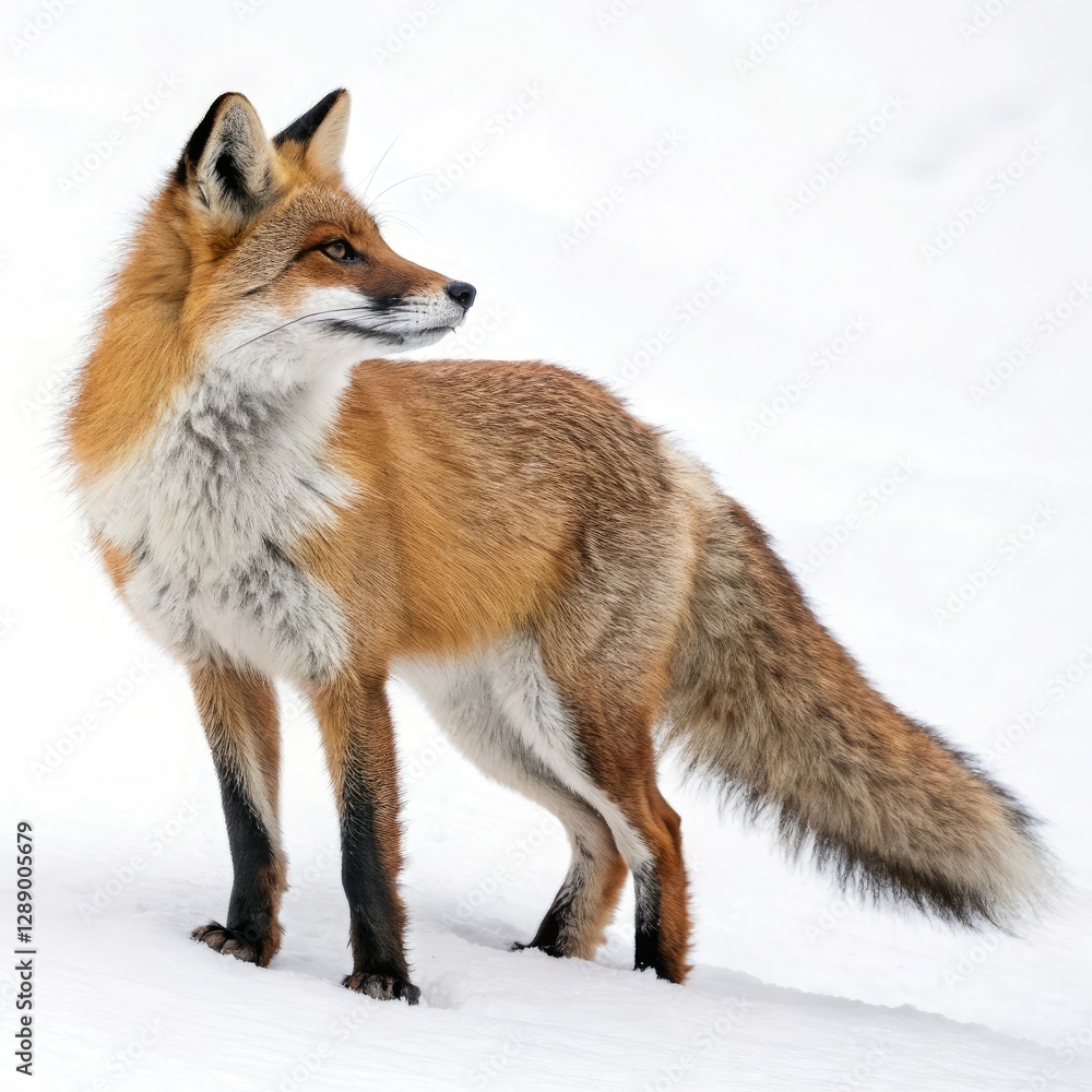 Fototapeta premium red fox vulpes