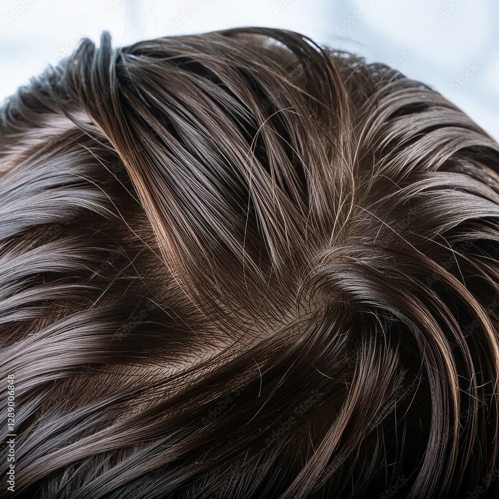 Naklejka premium scalp dandruff 