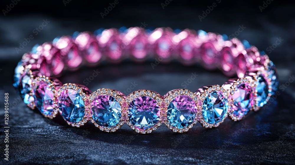 Fototapeta premium A colorful, 3D rendered background with neon wireframe grid squares in a rainbow spectrum, featuring a Y2K cyber space theme. Retro disco music background illustration