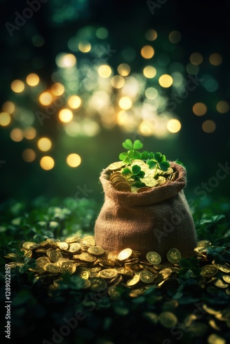 St. Patrick’s Day theme decoration.