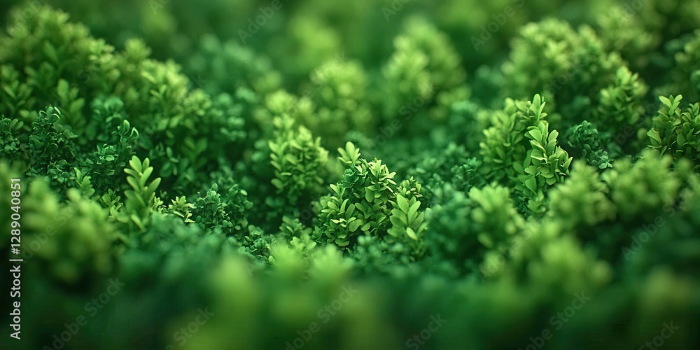 Lush green foliage, closeup view, natural background, ideal for eco-themed designs Lush green foliage, closeup view, natural background, ideal for eco-themed designs