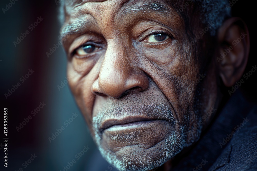 Close-up shot of a person wearing a suit and tie, ideal for corporate or business-related uses Close-up shot of a person wearing a suit and tie, ideal for corporate or business-related uses