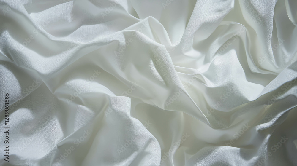 Abstract overlay texture of white crinkled paper for creative background design Abstract overlay texture of white crinkled paper for creative background design