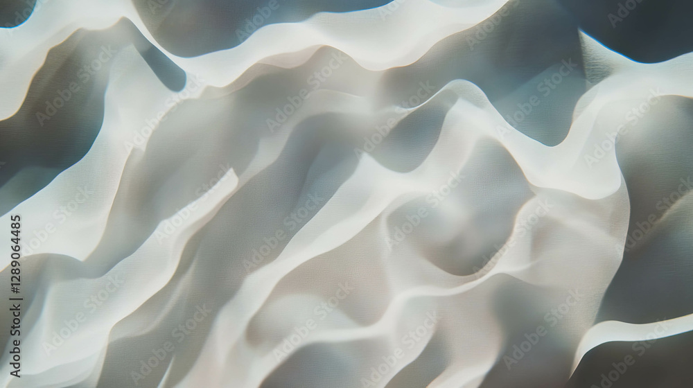 Obraz premium Abstract white wrinkled paper texture background for creative design projects