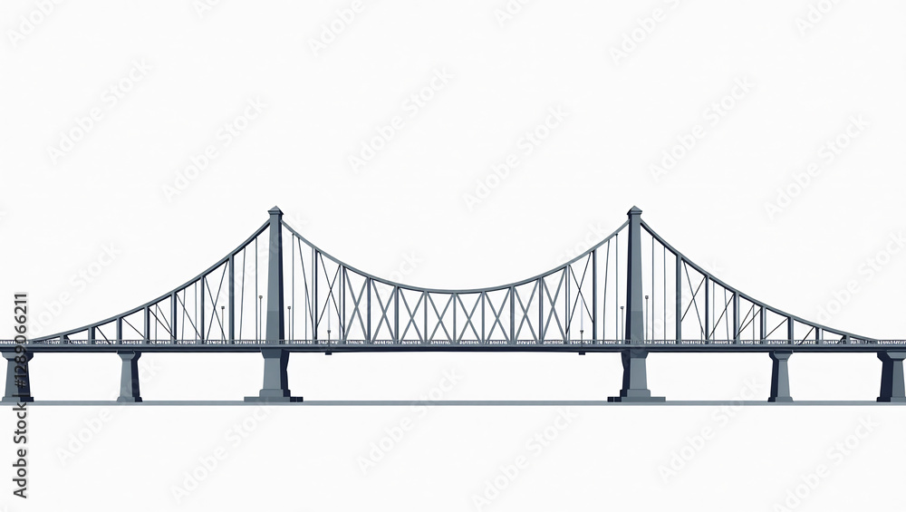 Obraz premium Triborough Bridge Truss