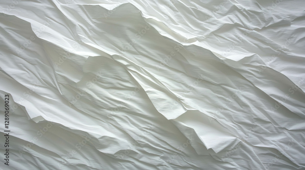 Obraz premium Abstract white ribbed texture overlay for creative design background