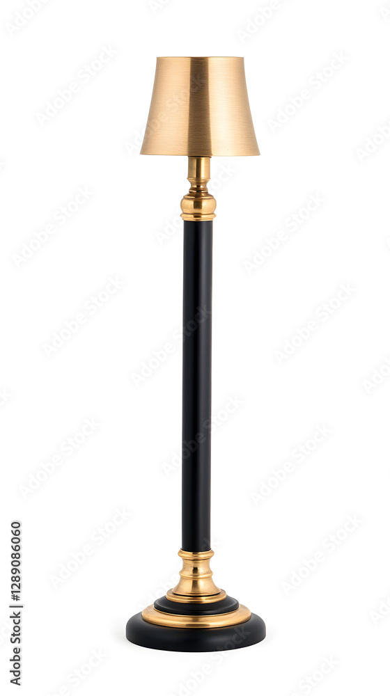 Modern Tall Floor Lamp Isolated on a white background Modern Tall Floor Lamp Isolated on a white background