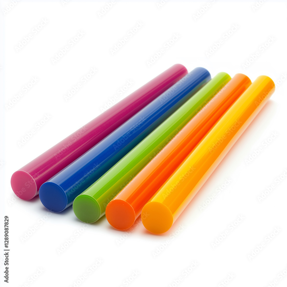 Glue sticks Isolated on white Background Glue sticks Isolated on white Background