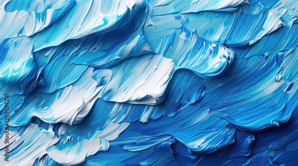 Bold colors and textures in expressive brushstrokes gain depth under soft ambient lighting, enhancing the artwork Bold colors and textures in expressive brushstrokes gain depth under soft ambient lighting, enhancing the artwork