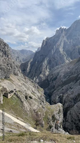 Picos de Europa on the Cares route.