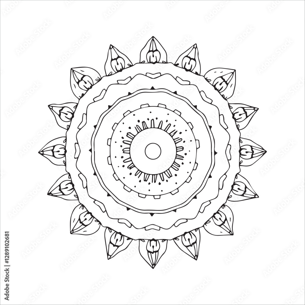 Vector Beautiful Mandala design Background
Vector Beautiful Mandala design Background