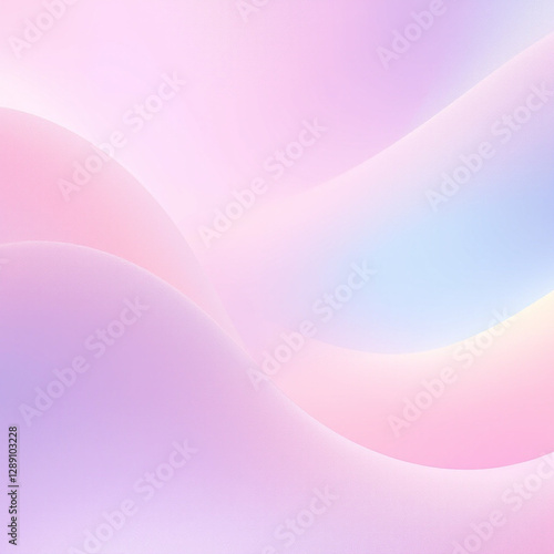 Vibrant Neon Soft Pastel Gradient Background in Pink and Blue Tones with Smooth Blur Effect