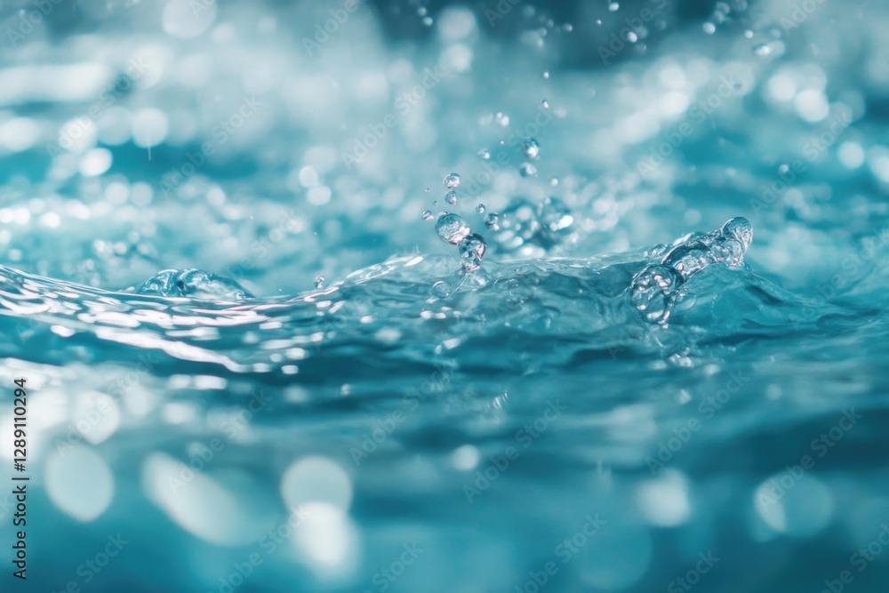 A detailed view of a wave in the ocean, perfect for use in travel or nature-themed projects