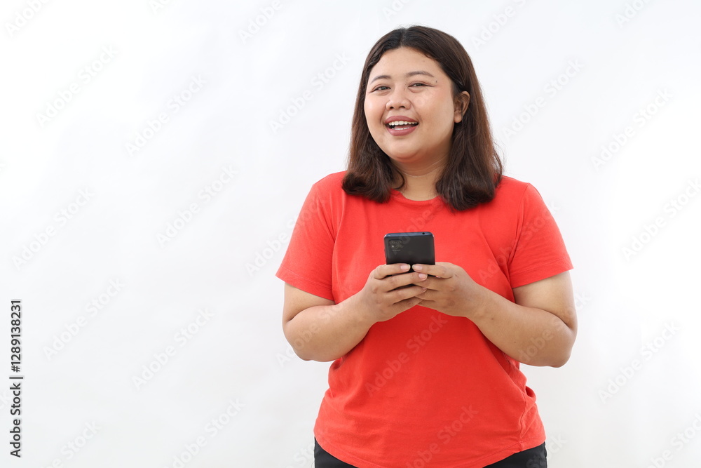 Cheerful happy asian businesswoman, looking upbeat camera with smile, using smartphone. Business, finance and employment, female successful entrepreneurs concept. Cheerful happy asian businesswoman, looking upbeat camera with smile, using smartphone. Business, finance and employment, female successful entrepreneurs concept.