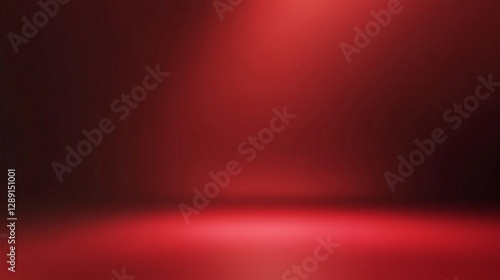 Red Gradient Background Studio Backdrop Reddish Maroon Dark Red Smooth Texture Digital Art Design Element Elegant Professional Modern Background Image for Graphic Design Projects and Web Applications 