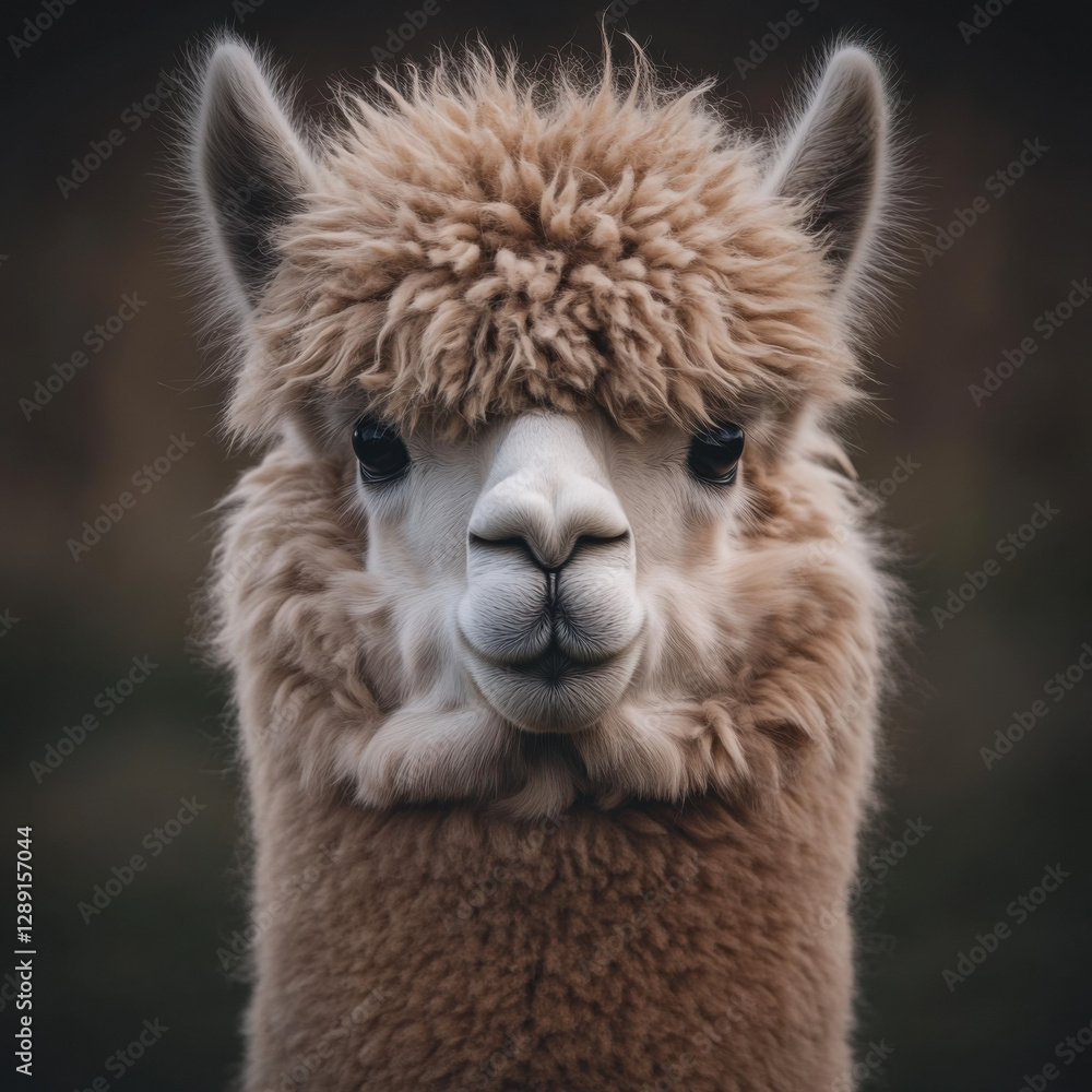 Fototapeta premium Alpaca , lama