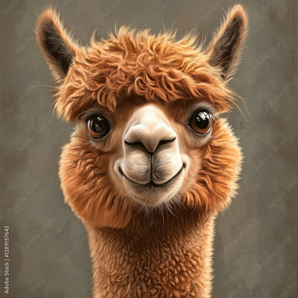 Obraz premium Alpaca , lama