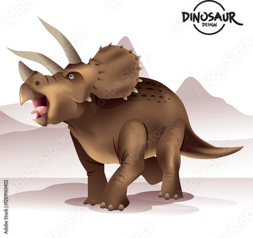 Triceratops dinosaur