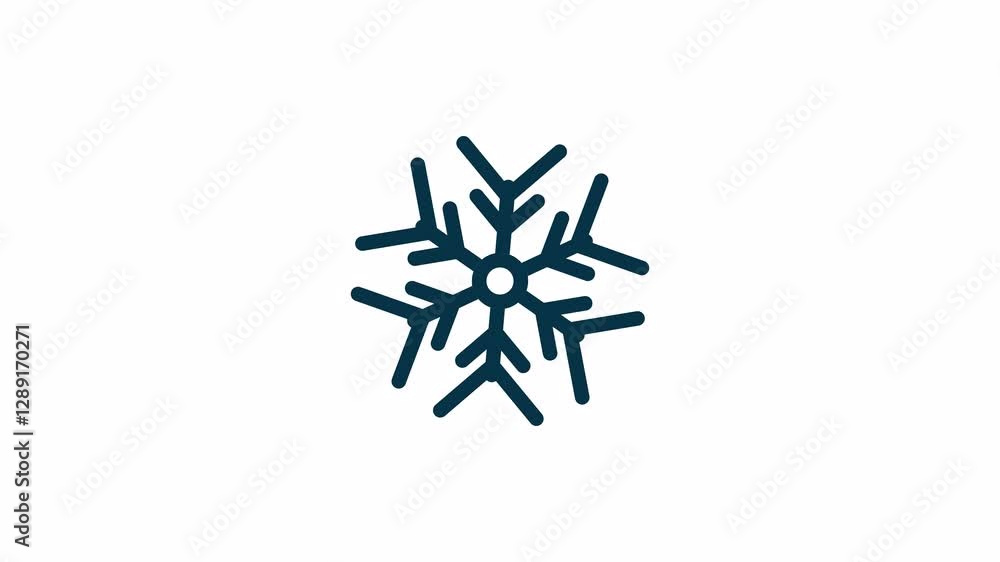 Simple Dark Blue Snowflake Winter Holiday Ice Crystal Frozen Design Pattern, High quality 4k with Transparent Background Simple Dark Blue Snowflake Winter Holiday Ice Crystal Frozen Design Pattern, High quality 4k with Transparent Background