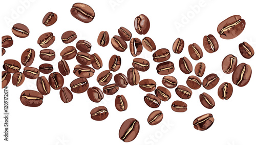 Coffee beans vector, roasted coffee, coffee illustration, coffee background, coffee pattern, coffee design, coffee art, brown coffee beans, hand-drawn coffee, coffee plant