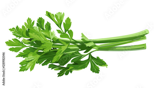 Celery pile vector, fresh green celery isolated, organic vegetable, raw food ingredient, natural farm produce, healthy cooking, crisp celery stalks, diet-friendly greens