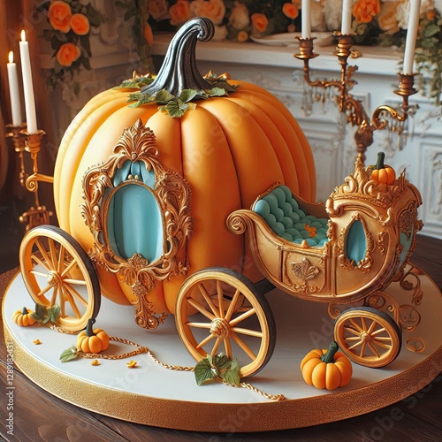 pumpkin and carriage
