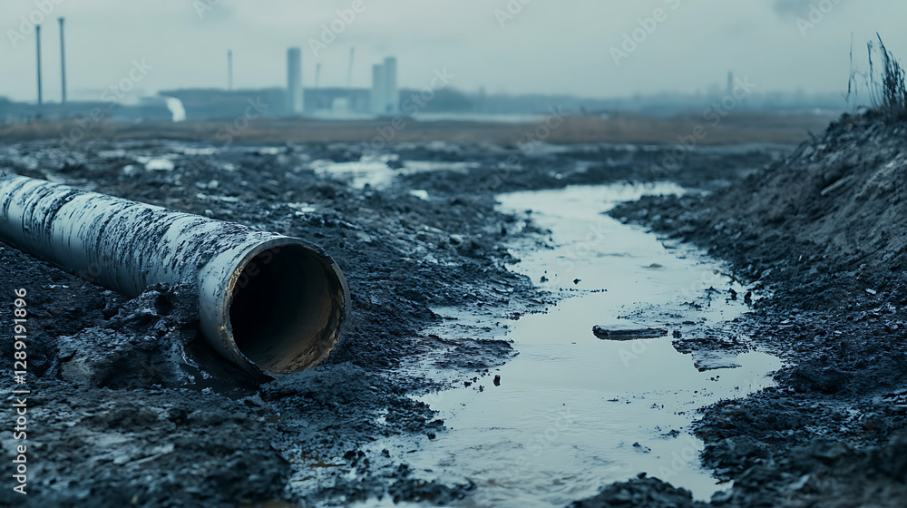 rivers polluted by factory waste rivers polluted by factory waste