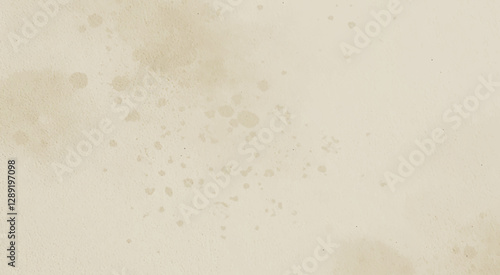 Abstract watercolor art background template. Khaki and beige brown watercolor backdrop empty space for text, banner, presentation or product display graphic design