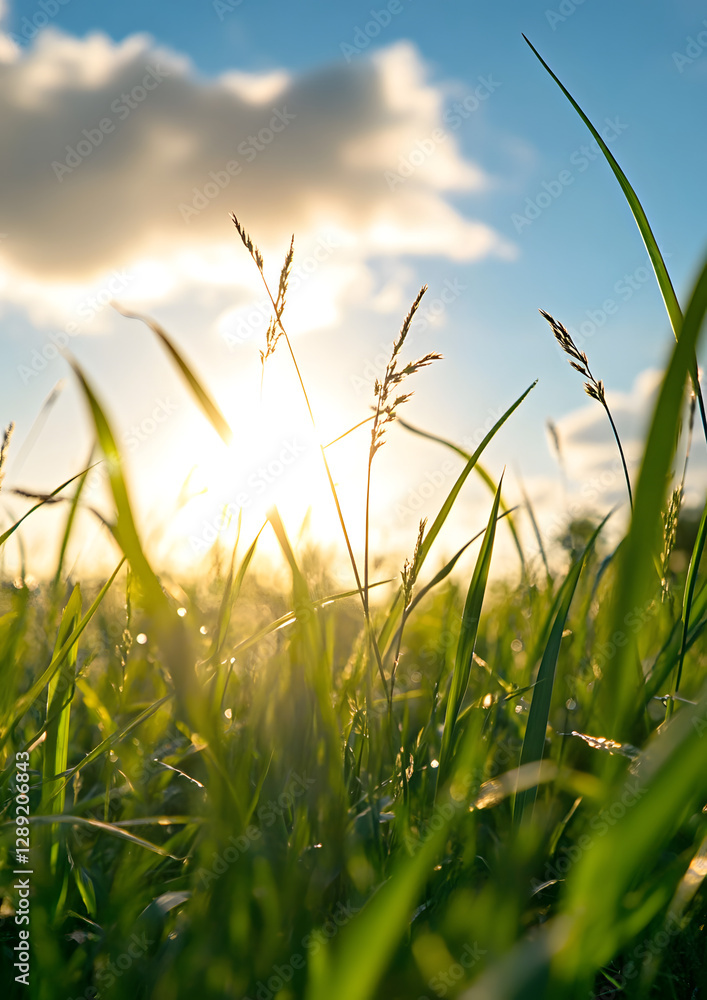 Fototapeta premium Aerial Time-Lapse Shot of City Skyline