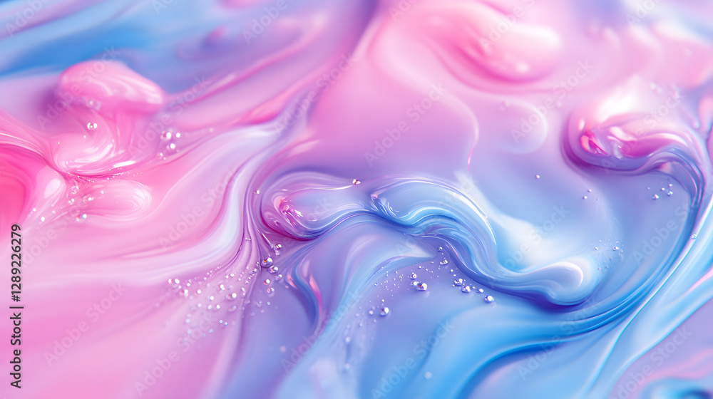 Fototapeta premium Pastel Color Backgrounds Abstract Ultra-Detailed Hypnotizing Digital Art