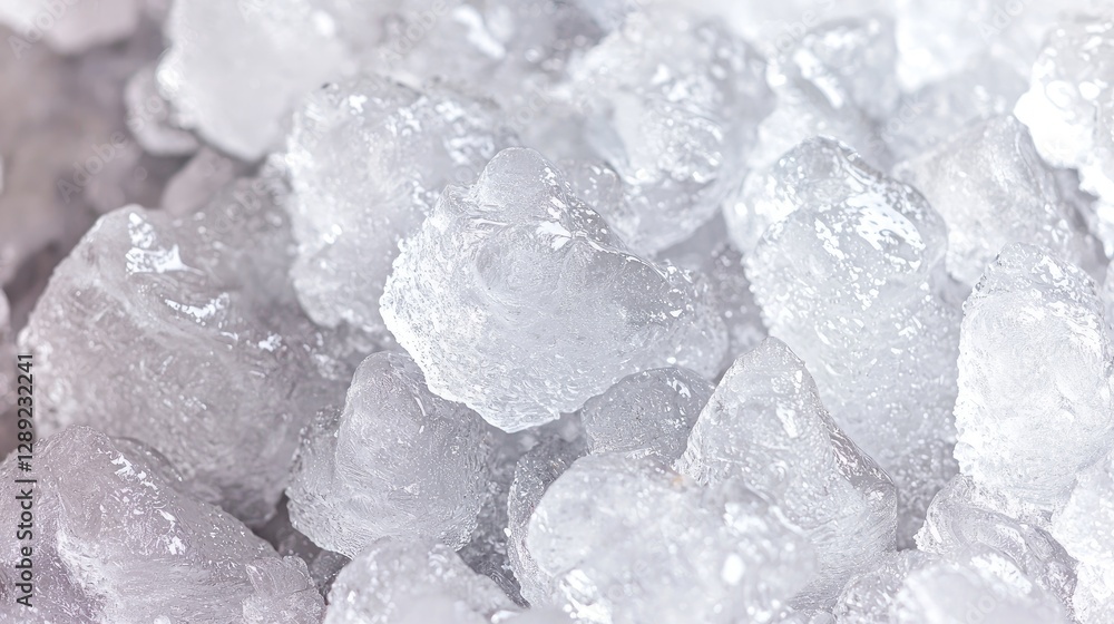 Close-up of ice cubes Close-up of ice cubes