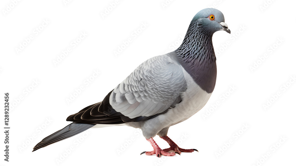 Isolated Pigeon Isolated Pigeon