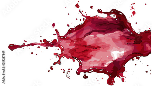 Wine splash vector, red wine swirl, liquid movement, alcohol drink motion, artistic wine splash, elegant drink wave, flowing red liquid, wine glass effect,