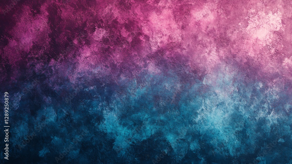 Fototapeta premium Abstract painting of a textured surface with bright colors and gradients