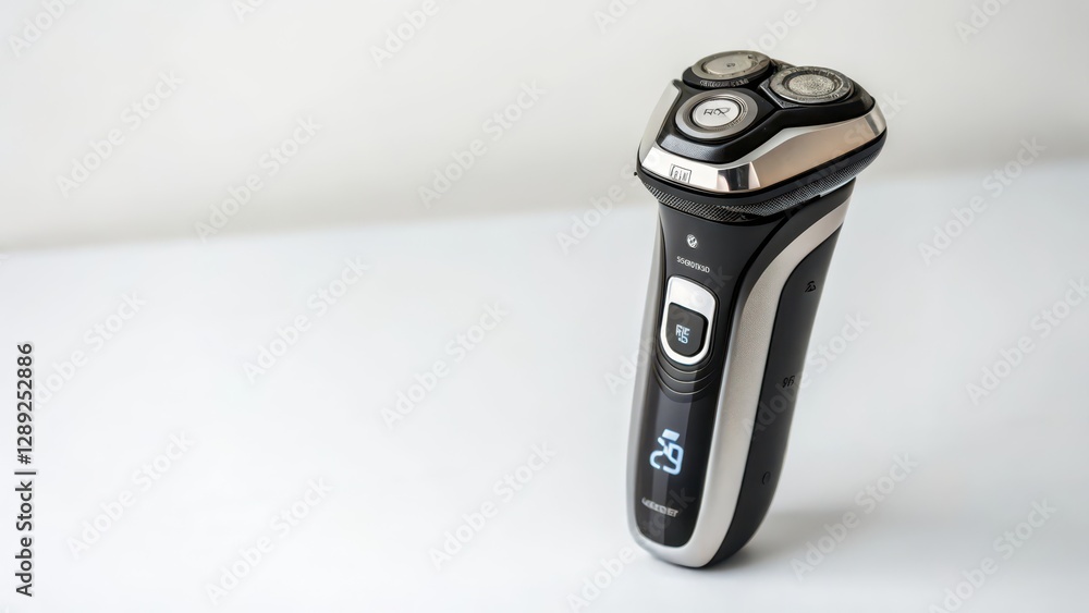 Electric Razor, Shaver, Grooming Device, Isolated on White Electric Razor, Shaver, Grooming Device, Isolated on White