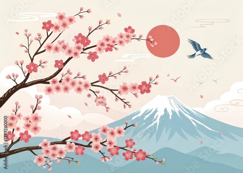 cherry blossom in spring