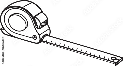 measuring tape Tool for carpentry work