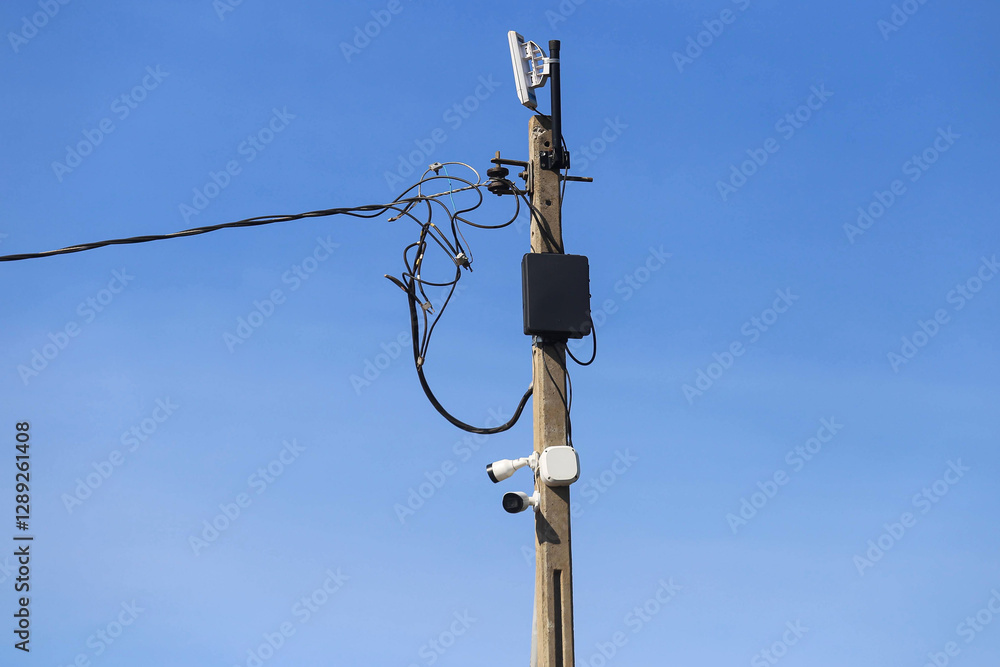 Fototapeta premium cctv security camera