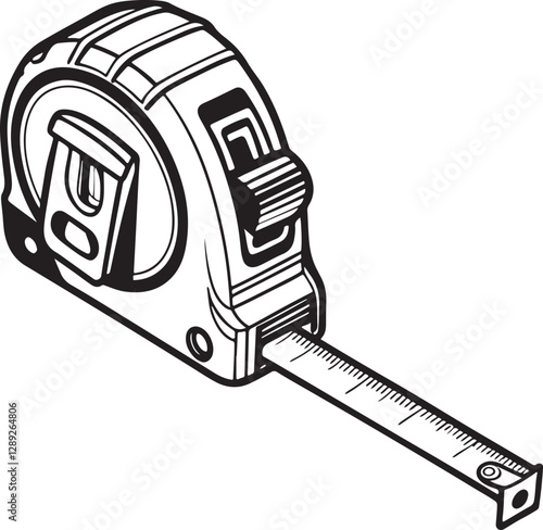 measuring tape Tool for carpentry work